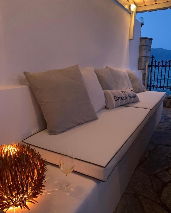 Private Luxury Villa My Beach House Longos  Exteriör bild