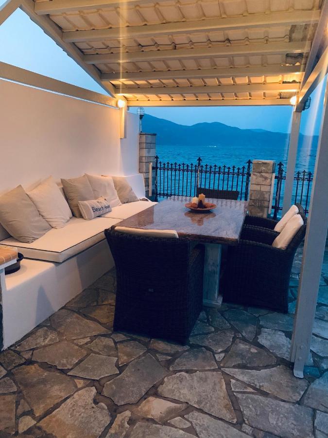 Private Luxury Villa My Beach House Longos  Exteriör bild