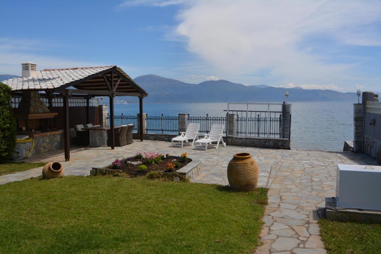 Private Luxury Villa My Beach House Longos  Exteriör bild