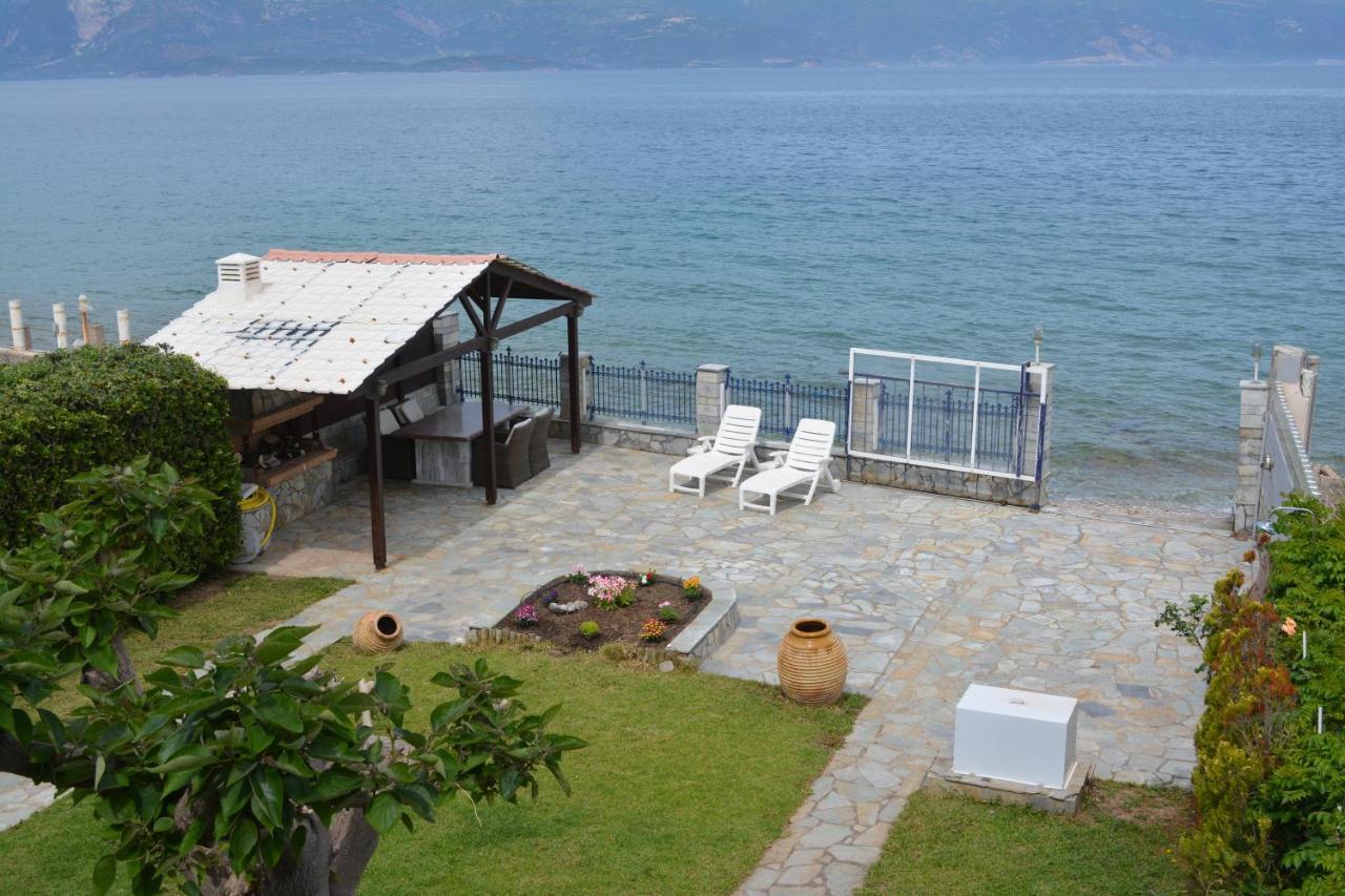 Private Luxury Villa My Beach House Longos  Exteriör bild